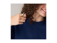 Fossil es5446 horloge analoog kwarts met armband van roestvrij staal - afbeelding 3 van  4