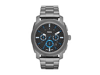 Fossil fs4931 horloge staal grijs 45 mm