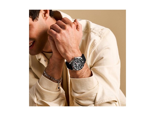 Fossil fs6062 heren horloge zilverkleurig - afbeelding 2 van  2