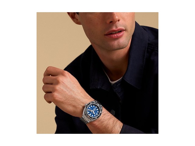 Fossil fs6064 heren horloge zilverkleurig - afbeelding 2 van  3