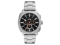 Fossil fs6095 heren horloge 44mm zilverkleurig - afbeelding 1 van  5