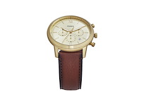 Fossil fs6113 heren horloge 44mm bruin - afbeelding 1 van  4