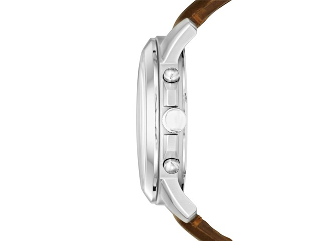 Fossil grant fs4735 herenhorloge 44 mm zilverkleurig - afbeelding 2 van  2