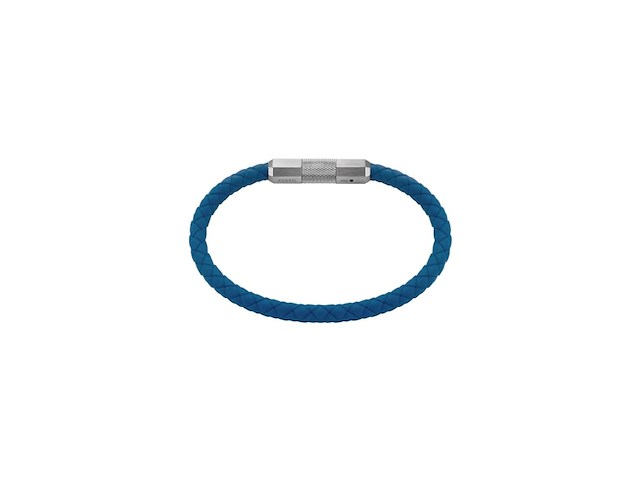 Fossil heren armband met verstelbare sluiting van leer of roestvrij staal - afbeelding 1 van  3