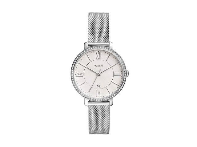 Fossil jacqueline es4627 dames horloge zilverkleurig - afbeelding 1 van  1