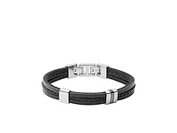 Fossil jf03686040 heren armband 195 mm - afbeelding 3 van  4