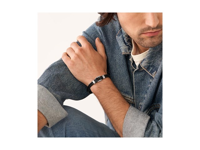 Fossil jf04202040 herenarmband 215 mm - afbeelding 3 van  4