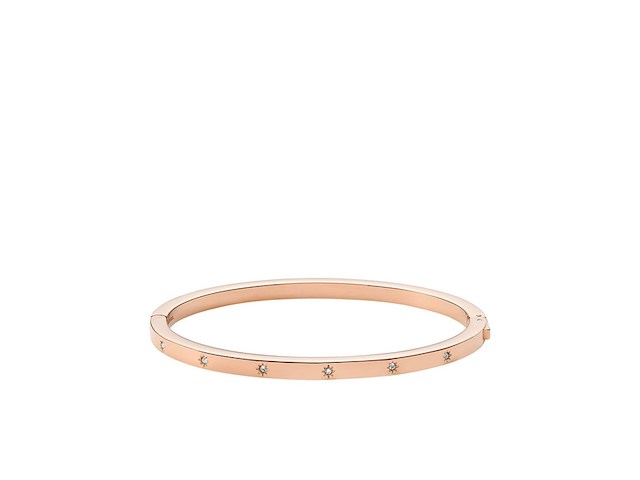 Fossil jf04394791 damesarmband 175 cm roségoud - afbeelding 1 van  6