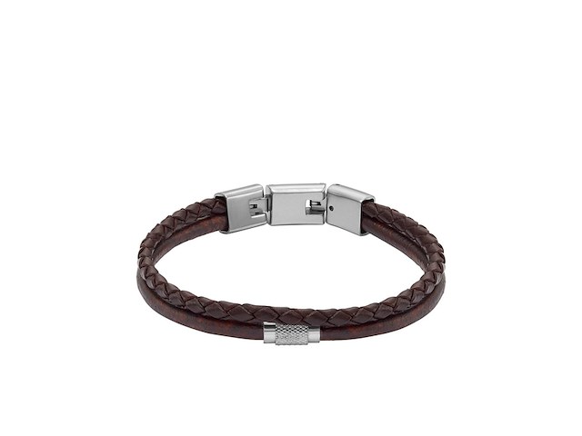Fossil jf04702040 heren armband bruin - afbeelding 1 van  4