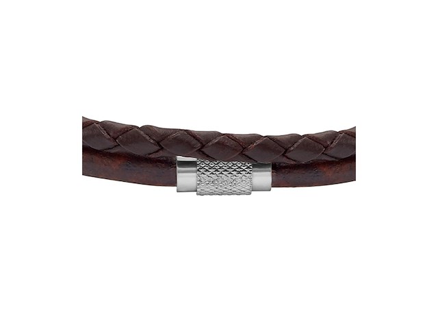 Fossil jf04702040 heren armband bruin - afbeelding 2 van  4