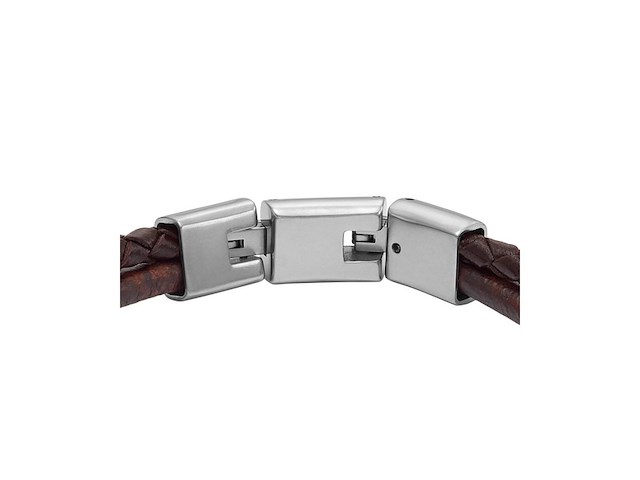 Fossil jf04702040 heren armband bruin - afbeelding 3 van  4