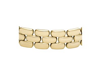 Fossil jf04784710 dames arden gouden roestvrij stalen armband roestvrij staal - afbeelding 2 van  4