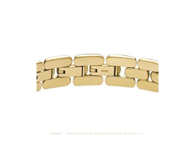 Fossil jf04784710 dames arden gouden roestvrij stalen armband roestvrij staal - afbeelding 3 van  4