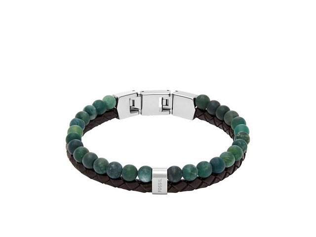 Fossil jf04854040 heren armband zilverkleurig - afbeelding 1 van  1