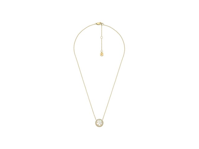 Fossil jf04865710 dames collier 45.6 cm goudkleurig - afbeelding 2 van  4