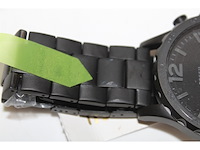 Fossil jr1401 horloge staal zwart 50 mm - afbeelding 5 van  5