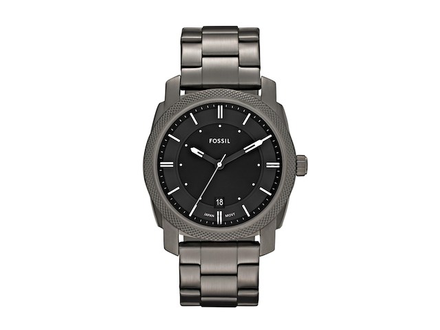 Fossil machine fs4774 herenhorloge 42 mm grijs - afbeelding 1 van  2