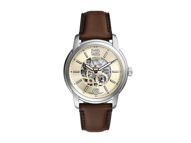 Fossil me3264 heren horloge zilverkleurig - afbeelding 1 van  3