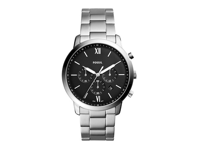 Fossil neutra fs5384 heren horloge zilver - afbeelding 1 van  3