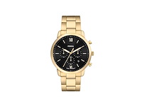 Fossil neutra heren horloge goudkleurig - afbeelding 1 van  6