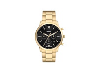 Fossil neutra horloge roestvrij staal rookzwart 44mm - afbeelding 1 van  4