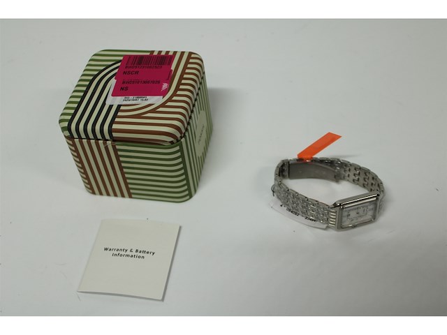 Fossil raquel es5306 dames horloge 26 mm zilverkleurig - afbeelding 5 van  6