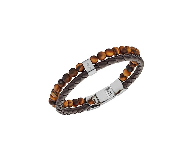 Fossil vintage casual jf03118040 heren armband - afbeelding 3 van  4