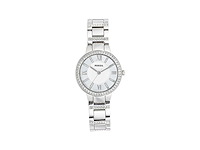 Fossil virginia es3282 dameshorloge 30 mm zilverkleurig - afbeelding 1 van  1