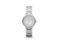 Fossil virginia es3282 horloge 26 mm staal - afbeelding 1 van  1