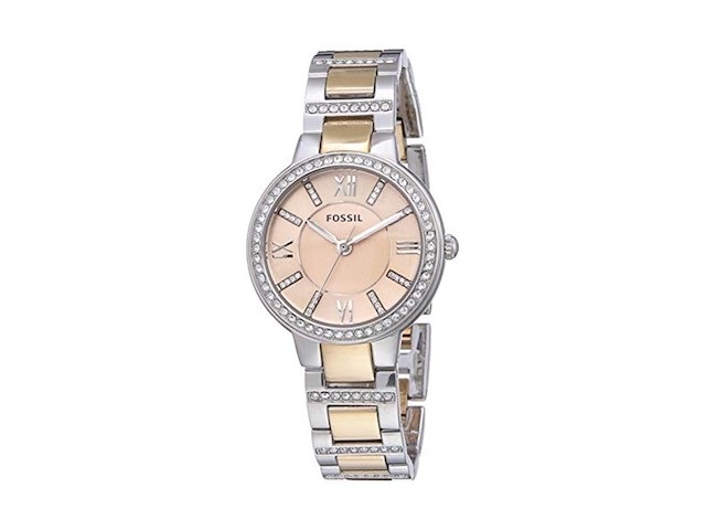 Fossil virginia es3405 dameshorloge 30 mm zilver - afbeelding 1 van  3