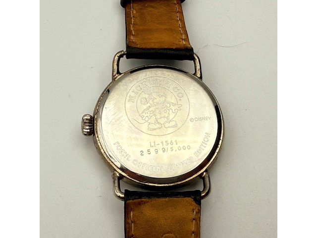 Fossil x disney mickey mouse horloge - limited edition - afbeelding 6 van  7