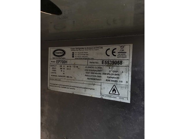 Foster - eco pro g2 - koelkast - afbeelding 8 van  8