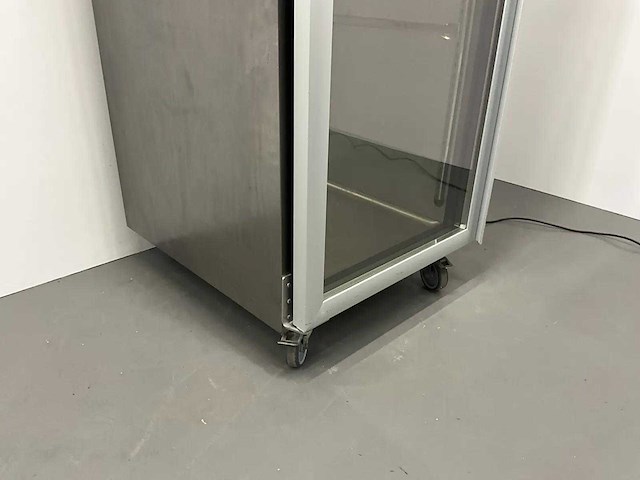 Foster - prog600h-a - mobiele rvs glasdeurkoelkast - afbeelding 3 van  5