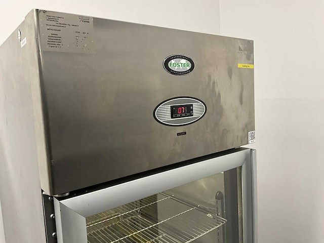 Foster - prog600h-a - mobiele rvs glasdeurkoelkast - afbeelding 6 van  8