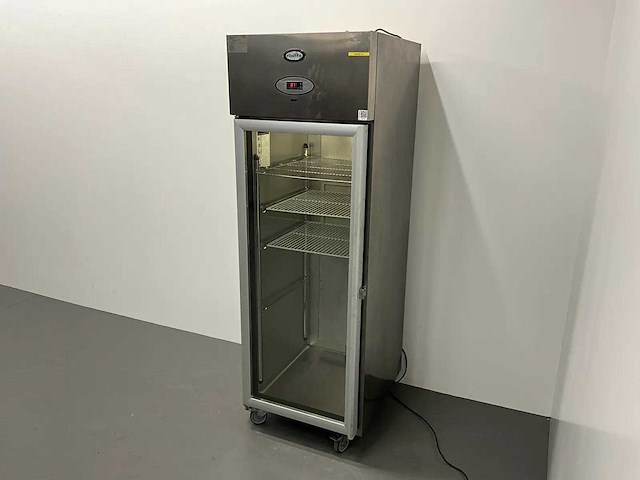Foster - prog600h-a - mobiele rvs glasdeurkoelkast - afbeelding 1 van  6