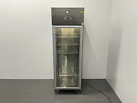 Foster - prog600h-a - mobiele rvs glasdeurkoelkast - afbeelding 2 van  6