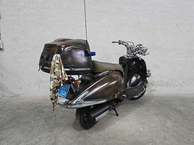 Fosti - snor scooter - grande retro - 4t 25km uitvoering moped d771gn - afbeelding 4 van  6