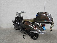 Fosti - snor scooter - grande retro - 4t 25km uitvoering moped d771gn - afbeelding 5 van  6