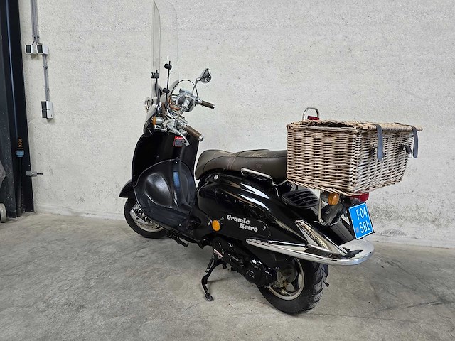 Fosti - snorscooter - grande retro - 4t 25km uitvoering f045bl - afbeelding 5 van  6