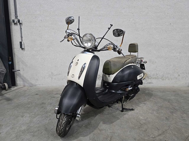 Fosti - snorscooter - grande retro - 4t 25km uitvoering f813bp - afbeelding 3 van  7