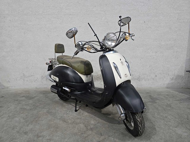 Fosti - snorscooter - grande retro - 4t 25km uitvoering f813bp - afbeelding 4 van  7