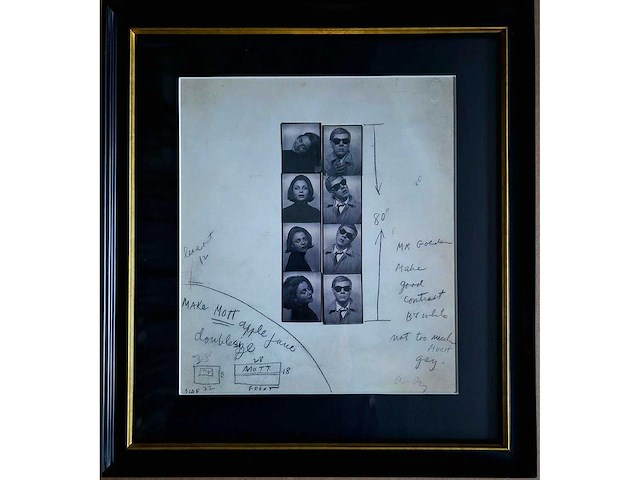 Foto andy warhol ‘met vriendin’ - afbeelding 3 van  5