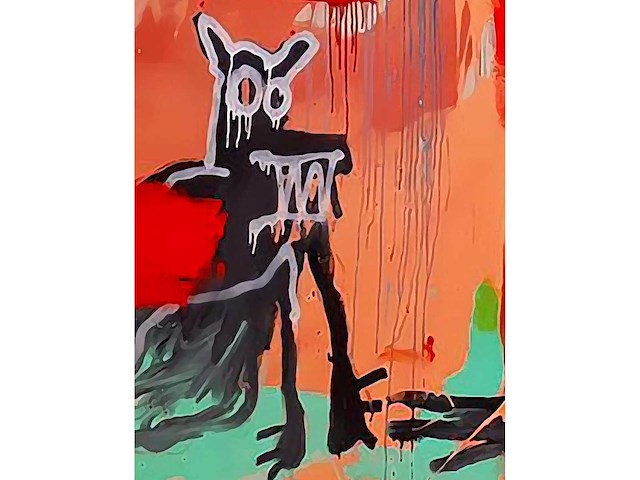Foto basquiat ‘affiche boy dog’ - afbeelding 2 van  5