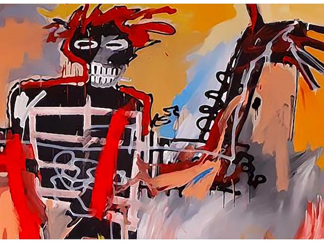 Foto basquiat ‘affiche boy dog’ - afbeelding 3 van  5