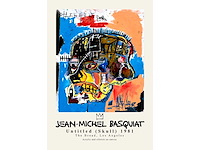 Foto basquiat ‘affiche skull’ - afbeelding 1 van  4