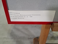 Foto in lijst, bodegom, interieur, woonwagenkamp stadskanaal, 1984 - afbeelding 5 van  7