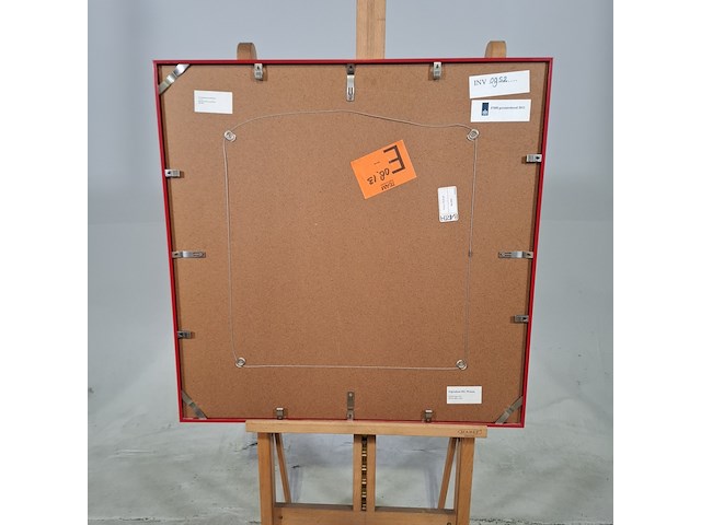 Foto in lijst, bodegom, interieur, woonwagenkamp stadskanaal, 1984 - afbeelding 7 van  7