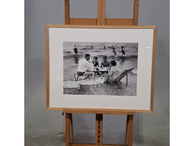 Foto in lijst, branding scheveningen - afbeelding 1 van  6