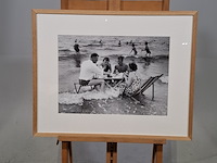 Foto in lijst, branding scheveningen - afbeelding 1 van  6