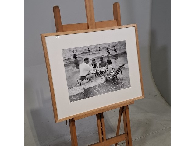 Foto in lijst, branding scheveningen - afbeelding 2 van  6